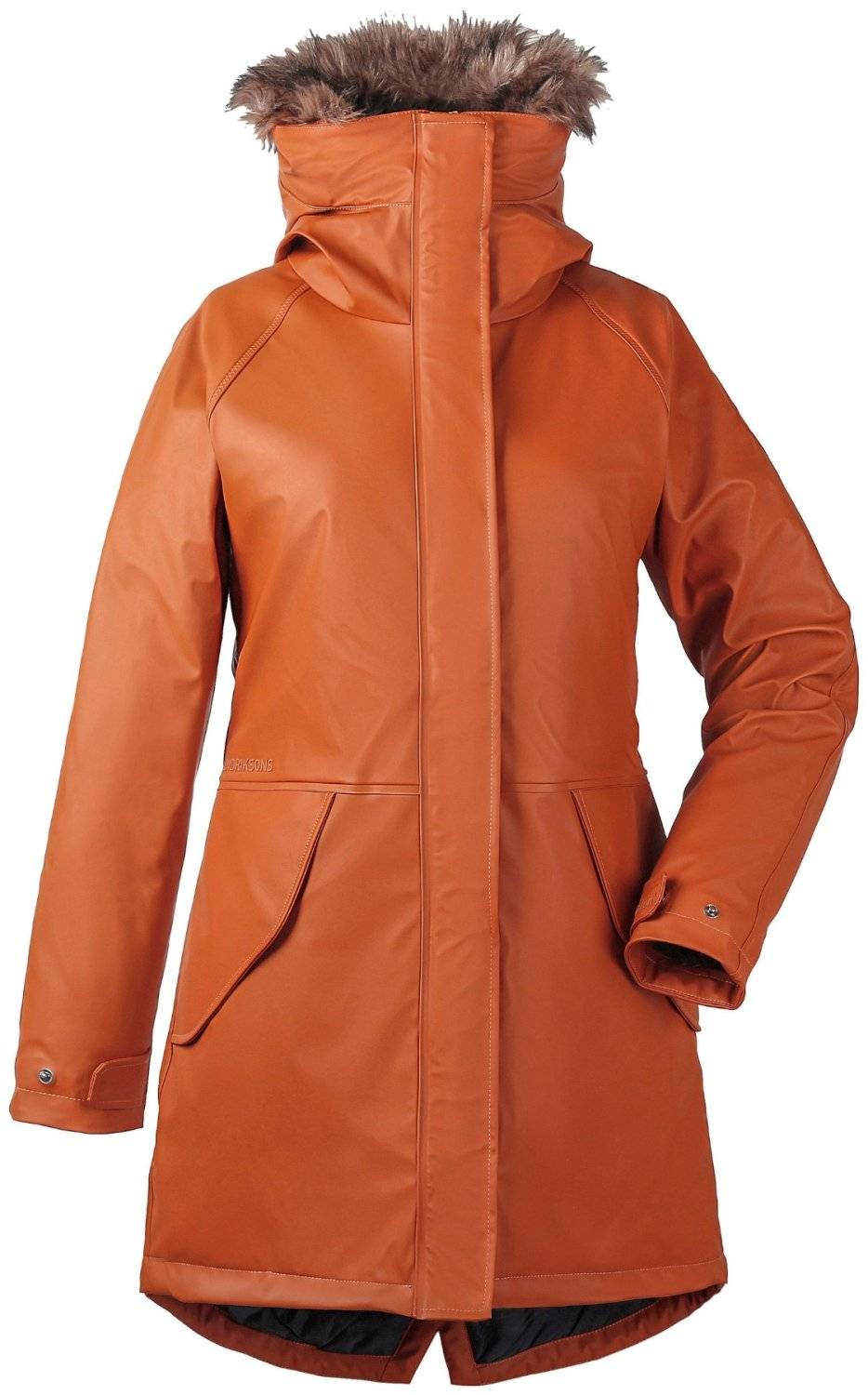 Купить куртка женская didriksons brisa wns parka, охра, 501805, цена в  интернет магазине Навелосипеде.рф